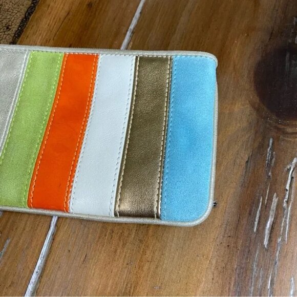 Coach RARE Legacy Madison Wristlet Tattersall Lining Style F41453 with Dust Bag - Picture 3 of 7